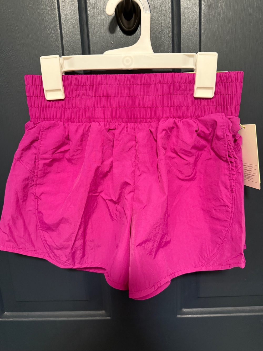Girls' Smocked Waist Pink Shorts All in Motion